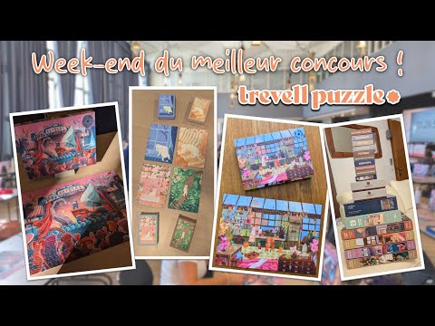 Concours de puzzles Trevell = week-end de FOLIIIIIE 🧡🧩