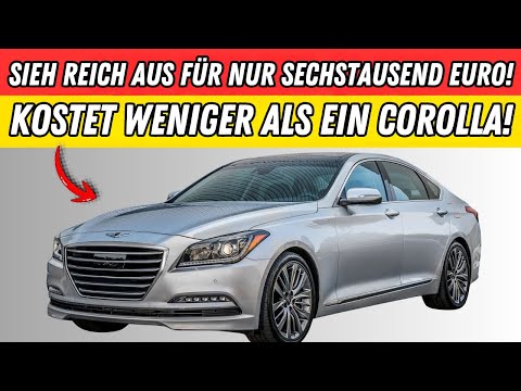 Vier Luxusautos, die jeder ignoriert (aber in Wahrheit echte Goldgruben sind)