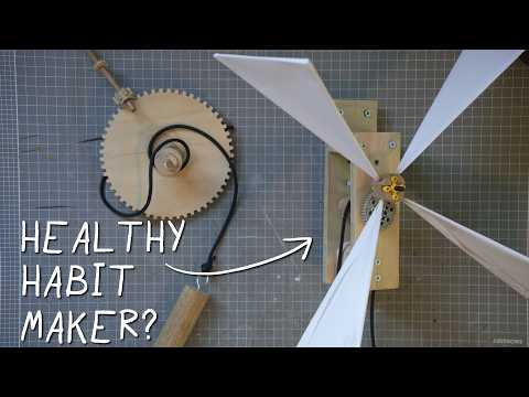 Building a machine that stops me being lazy