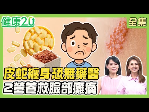 楊貴媚皮蛇纏身竟無藥醫！把握72小時黃金治療期！耳朵長皮蛇恐顏麻 2穴道搞定！2營養救臉歪嘴斜、難閉眼！健康2.0 20250524【完整版】#陳欣湄#韋汝#鄔定宇#柳朋馳#陳潮宗#洪素卿#雷議宗