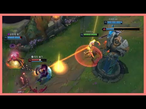 카타리나를 억까하는 바이를 억까하는 카타리나 👻👻👻