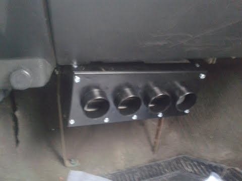 INSTALLING AN ADDITIONAL STOVE ON A CAR.