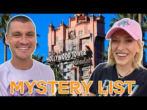 We Have NO IDEA What We're Doing In DISNEY WORLD: Hollywood Studios | Secret Checklist Game 2026