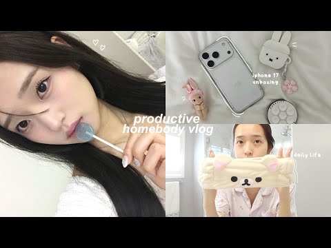 productive homebody vlog🪽: iphone 17 unboxing, cleaning my room, plans on moving out, cooking