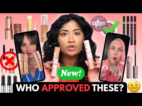 Testing a Full Face of NEW VIRAL DRUGSTORE Makeup (I'm depressed...)