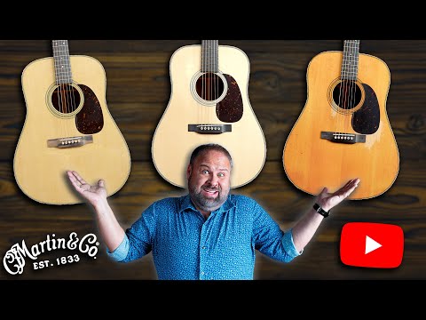 Complete Martin D-28 Series Sampled – Watch Before You Pick Your Guitar!