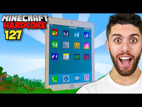 I Built The WORLDS BIGGEST IPAD in Minecraft Hardcore