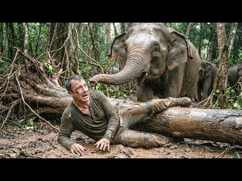 Elephant Finds a Man Crushed by a Log and Does the Unthinkable | Animal Rescue Short Film