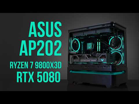 ASUS PRIME AP202 mATX Gaming PC Build 2025 | Ryzen 7 9800X3D | RTX 5080