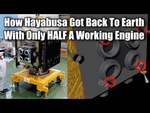 The Crazy Story Of Japan's First Asteroid Mission - Hayabusa Survived Using Expensive Rocket Fuel