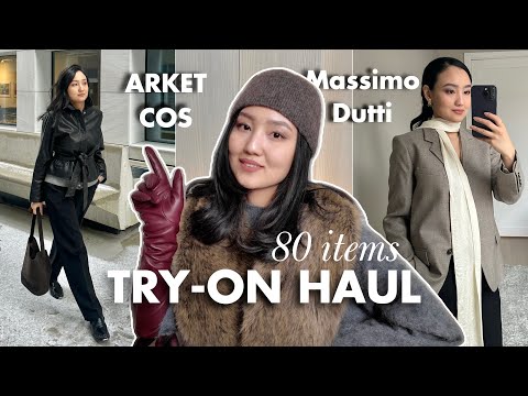 WINTER ESSENTIALS: 80 items from COS, ARKET, MassimoDutti & try-on haul