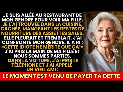 Ma Fille Comiait Des Restes De Nourriture Dans Des Assiettes Sales. Mon Gendre Souri ait. Alors…