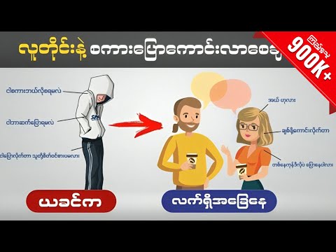 စကားပြောကျွမ်းကျင်လာစေရန် နည်းလမ်း (၆) ခု။ How To Talk To Anyone