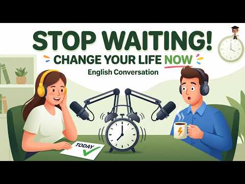 Learn English with a Powerful Message | Wake Up & Take Control | Real English Conversation