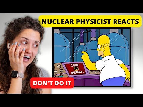 Nuclear Physicist Reacts to THE SIMPSONS - Homer DESTROYS Springfield