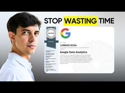 Why the Google Data Analytics Certificate Won't Get You Hired (And What Will)