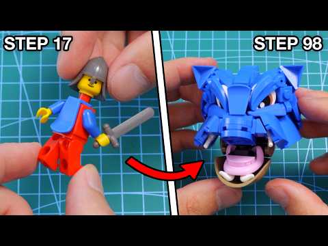 I Built a custom LEGO Blastoise!
