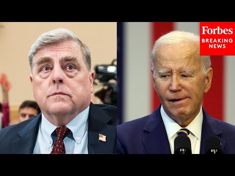 GOP Lawmaker Asks Mark Milley Point Blank If Biden 'Rejected' His Advice On Afghanistan Withdrawal
