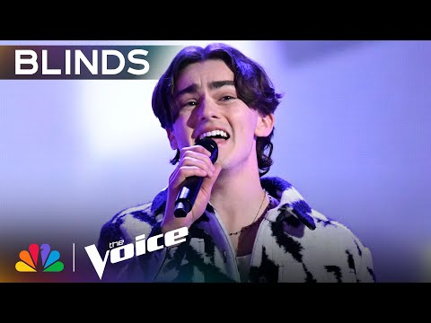 College Student Earns Coach Niall's Approval on "This Town" | The Voice Blind Auditions | NBC