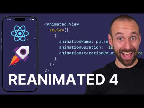 React Native Animations just got WAY EASIER (Reanimated v4)