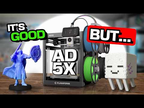 Almost Amazing! | Flashforge AD5X – First Look
