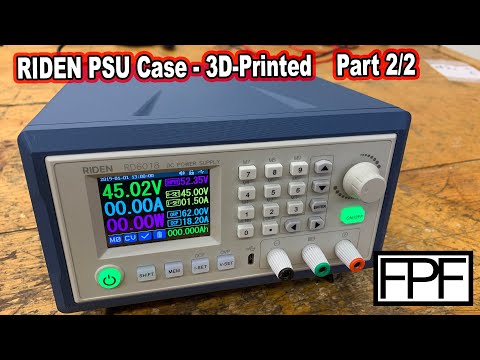 3D Printed RIDEN PSU Case - FINISHED - RD6018W