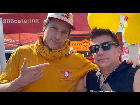 Simon Rex Talks New Film with Jason Biggs at Smorgasburg LA | FabTV Exclusive