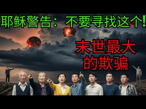 在末世不要在天空中寻找的事——耶稣警告过这个许多人仍在等待的迷惑 | 圣经预言 | 末日来临前的无声征兆
