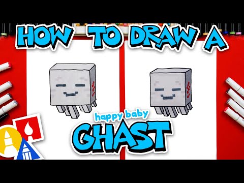 How To Draw A Baby Happy Ghast