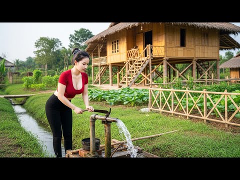 Complete Earthen Wall For The Kitchen | Hoàng Thị Tâm - Free bushcraft