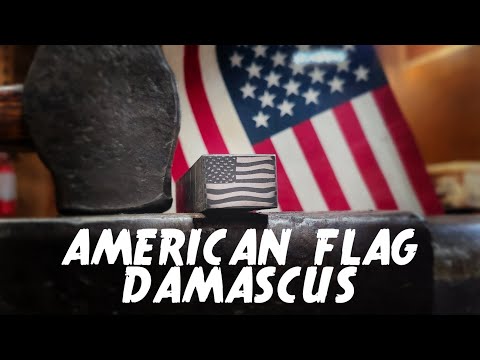 American Flag Mosaic Damascus??