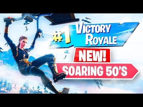 Fortnite LIVE Soaring 50s NEW 50 vs 50 Game Mode! (Fortnite Battle Royale)