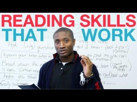 Reading skills that work - for tests and in class