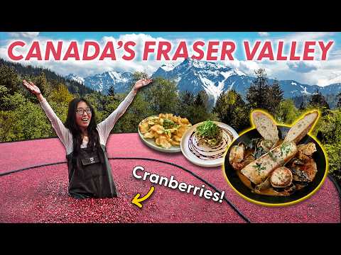CANADIAN ROAD TRIP π¨π¦ Food & Farm Tours of British Columbia's Fraser Valley!