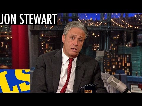 Jon Stewart on David Letterman Full Interview