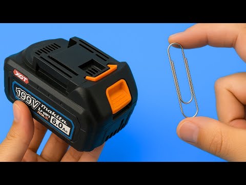 🔋 Never Buy New BATTERIES Again! Just Use This Trick and Old BATTERIES Can Be Reused!