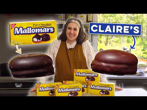I Tried Making Homemade Mallomars | Claire Recreates