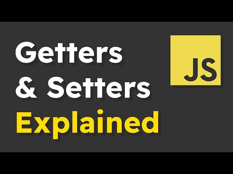 What are Getters and Setters? - JavaScript Tutorial for Beginners