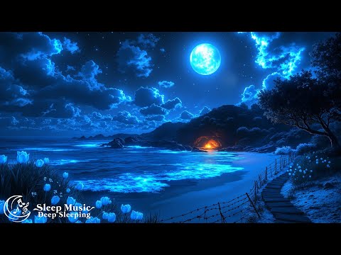 (No Ads) Soothing Deep Sleep • The Sounds Of The Ocean Lull You To Sleep • Detox Mind And Body