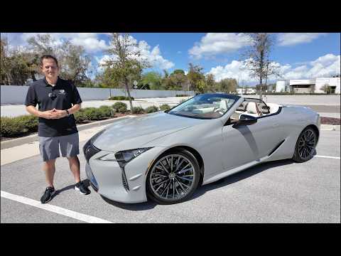 The 2026 Lexus LC 500 Inspiration Edition is BETTER than a Mercedes Benz SL43
