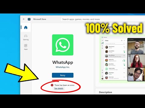 There has been an error During Install Apps from Microsoft Store in Windows 11 / 10 - How To Fix ✅