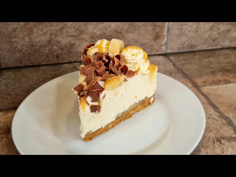 No Bake Banoffee Cheesecake
