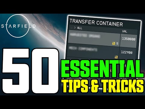 50 Starfield Tips & Tricks You DIDN'T Know (SPOILER FREE)