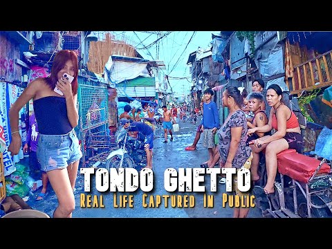 Inside Tondo’s Infamous Pagpag Reality — A Hidden Struggle in Urban Manila | [4K] 🇵🇭