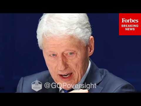 Bill Clinton Asked: 'When Did You First Meet Jeffrey Epstein?'