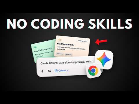 How to Build FUNCTIONAL Chrome Extension From Scratch with ONLY Gemini AI
