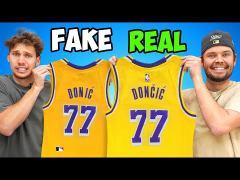 Testing REAL Vs FAKE Sports Products!