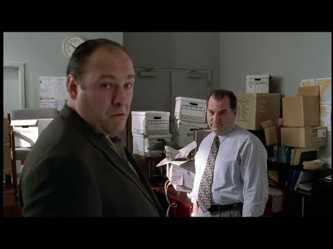 The Sopranos - Dick Barone - the king of garbage and Tony Soprano's boss!