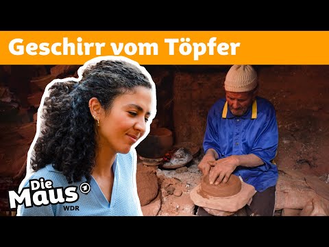 Die Marokko-Maus, Teil 3:  Wie wird eine Tajine hergestellt? | DieMaus | WDR