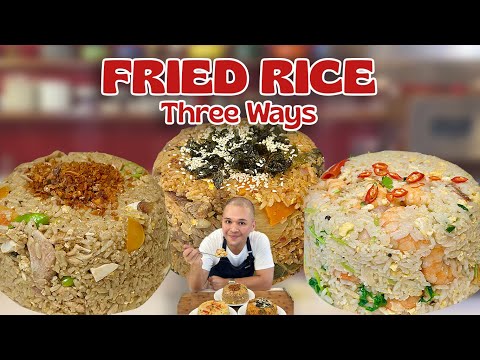 Gawing Fried Rice ang paboritong Samgyupsal, Adobo at Thai stir fry!